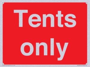 Tents only